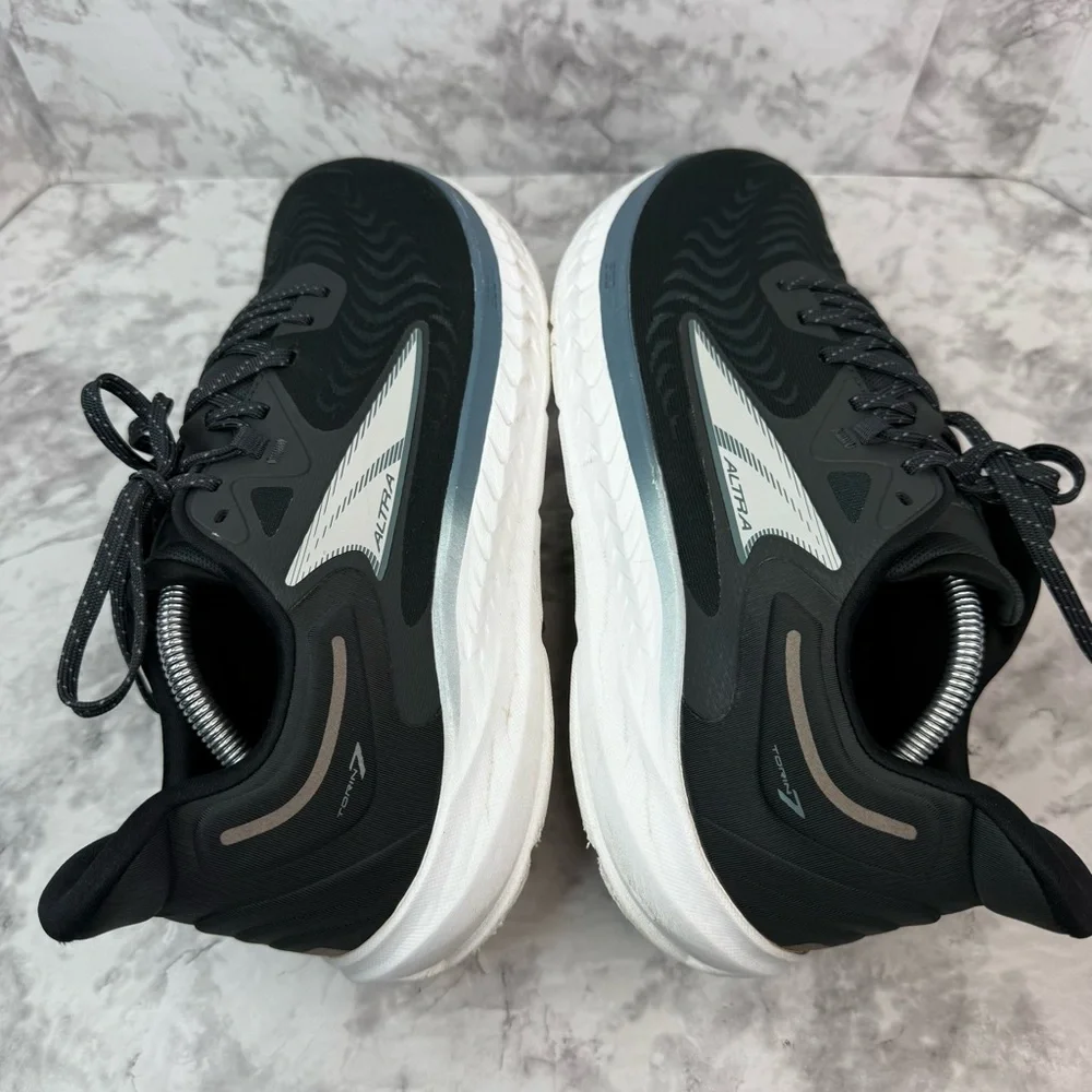 ALTRA Torin 7 Road Running Gym Training Shoes Black White Comfy Men’s Sz 12 - Picture 6 of 15